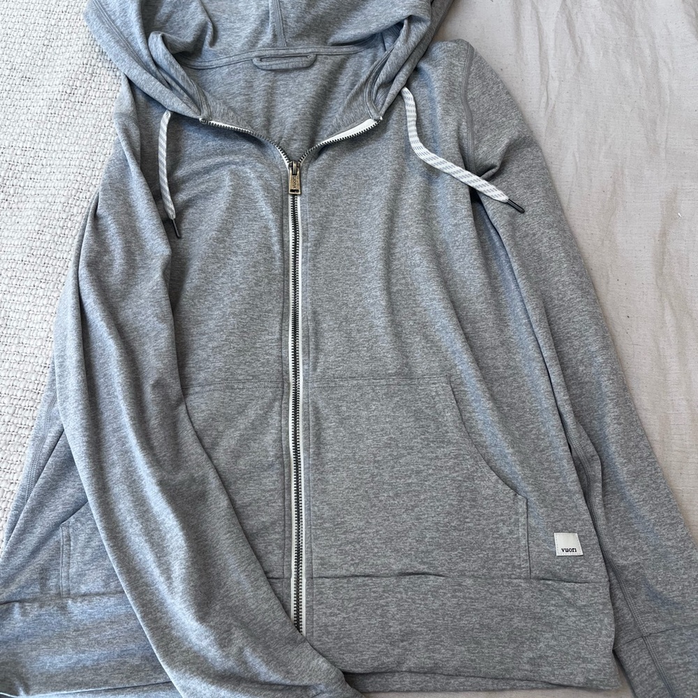 Vuori Heather Gray Hoodie